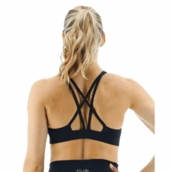 TYR GYM - Womens Black Duel Strap Sports Bra -TYR Sales Store FGDSSO3A 001 main02