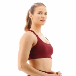 TYR GYM - Womens Windsor Wine Duel Strap Sports Bra -TYR Sales Store FGDSSO3A 934 alt06