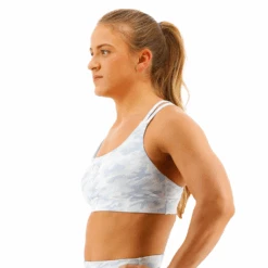 TYR GYM - Womens White Camo Duel Strap Sports Bra 11 TYR GYM - Womens White Camo Duel Strap Sports Bra -TYR Sales Store FGDSWC3A 100 alt03