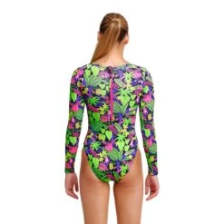 Funkita Girls Sloth Slumber Long Shot One Piece -TYR Sales Store FKS060G SLOTH SLUMBER 02