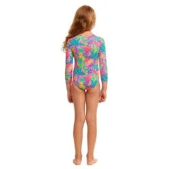 Funkita Toddler Girls Sun Cover One Piece Jungle Party -TYR Sales Store FKS061G JUNGLE PARTY 05