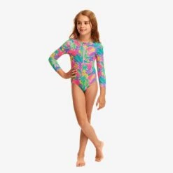 Funkita Toddler Girls Sun Cover One Piece Jungle Party