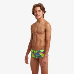 Funky Trunks Boys Sidewinder Trunks Cross Bars -TYR Sales Store FTS010B CROSS BARS 10