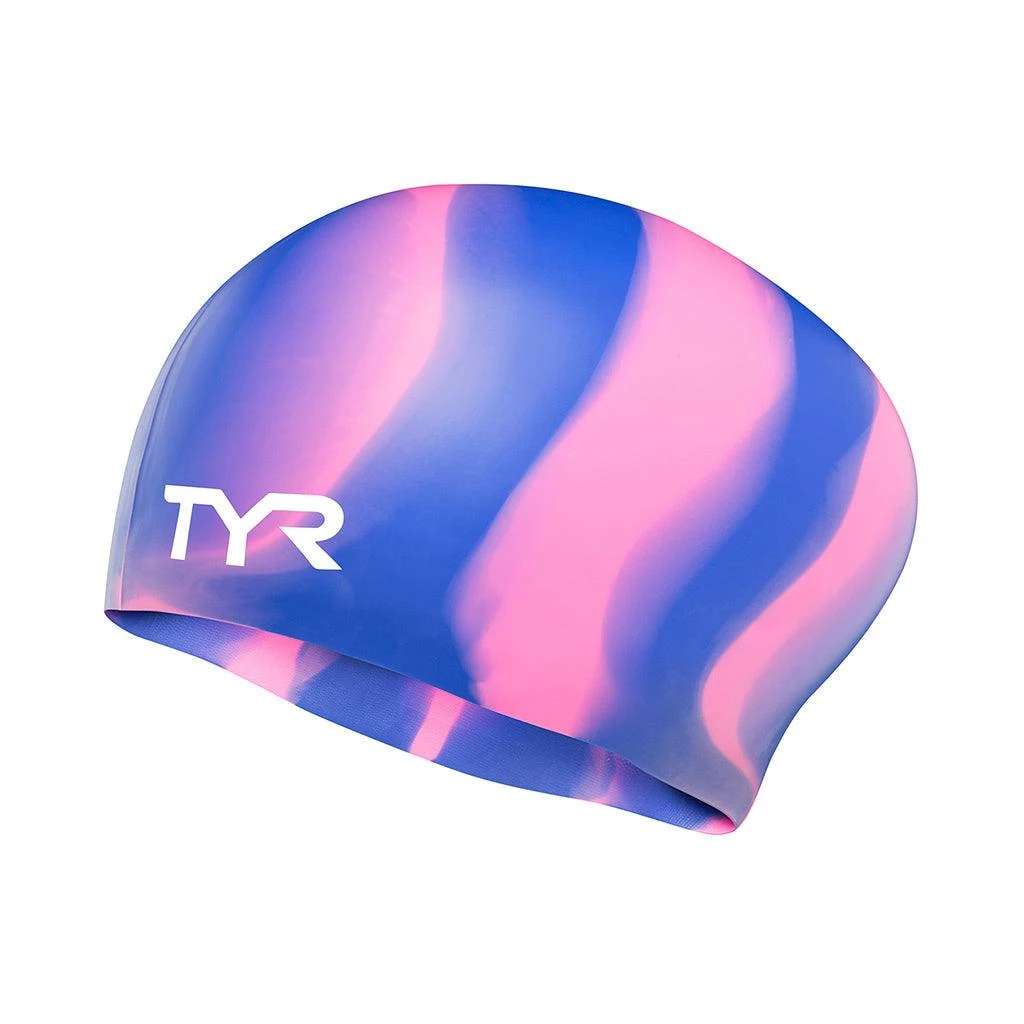 TYR Multi Long Hair Swim Cap 4 TYR Multi Long Hair Swim Cap - Image 2