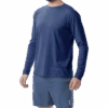 TYR Mens SunDefense Navy Long Sleeve Shirt -TYR Sales Store TSMLS7A 401 alt05