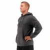 TYR Men Big Outline Logo Hoodie Charcoal Heather/Black