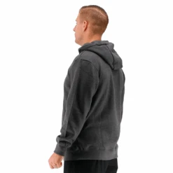 TYR Men Big Outline Logo Hoodie Charcoal Heather/Black 8 TYR Men Big Outline Logo Hoodie Charcoal Heather/Black -TYR Sales Store TYRMHR3A 993 alt04