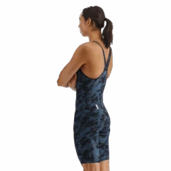 TYR Venzo Camo Deep Teal Closed Back Race Suit -TYR Sales Store VZCCB6A 644 alt04