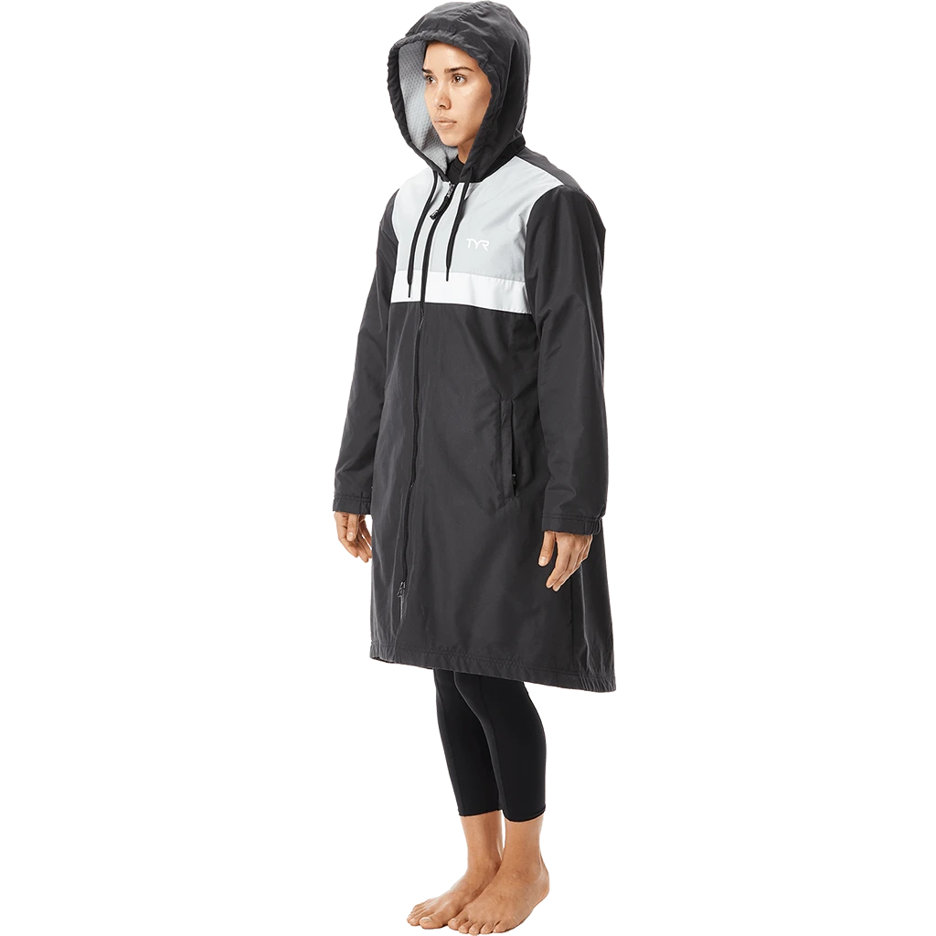 TYR Womens Black Alliance Podium Parka 3 TYR Womens Black Alliance Podium Parka