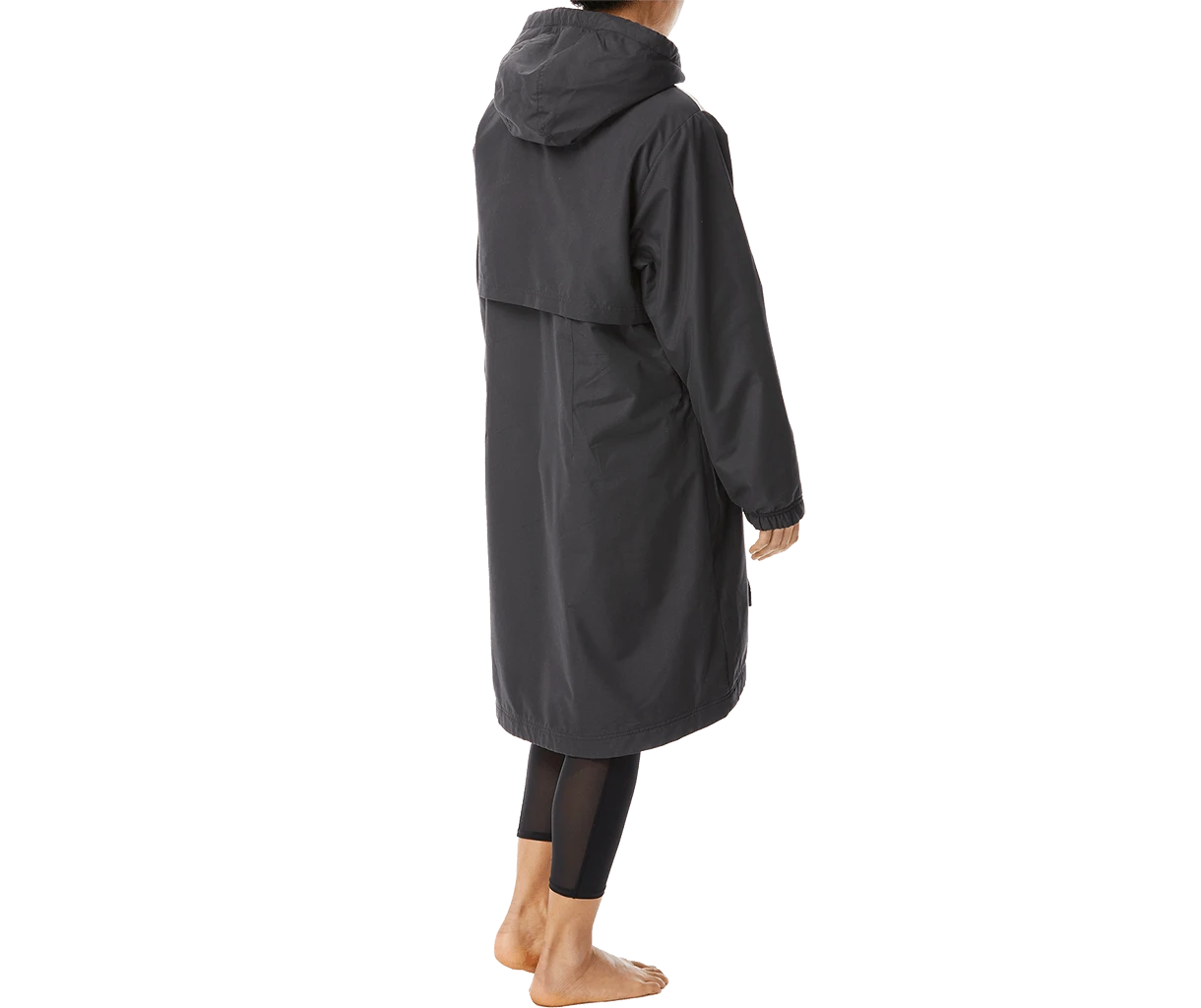 TYR Womens Black Alliance Podium Parka 5 TYR Womens Black Alliance Podium Parka - Image 3