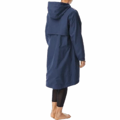 TYR Womens Navy Alliance Podium Parka -TYR Sales Store WATPF2A 401 alt06d