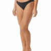 TYR Solid Black Bikini Bottom