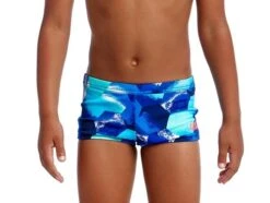Funky Trunks Toddler Boys Printed Hex Pistols