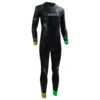 ZONE3 KIds Adventure Triathlon/Open Water Swimming Wetsuit -TYR Sales Store kids adventure triathlon kids wetsuit black green WS21KADV101 f.jpg 1