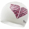 TYR Pink Chevron Silicone Adult Swim Cap -TYR Sales Store lcsba 670 alt01 1