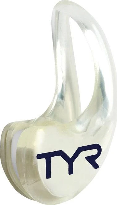 TYR Ergo Clear Swim Nose Clip 3 TYR Ergo Clear Swim Nose Clip