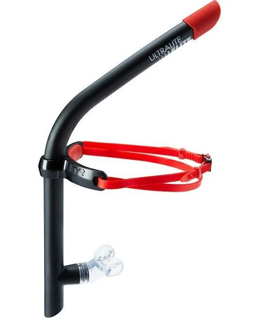 TYR Black Ultralite Elite Snorkel - Black 3 TYR Black Ultralite Elite Snorkel - Black