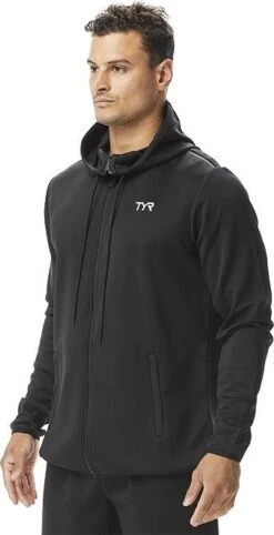 TYR Mens Alliance Podium Full Zip Hoodie