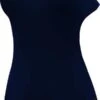 TYR Womens Solid Navy Cutoutfit Swimsuit